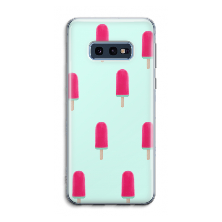 Waterijsje: Samsung Galaxy S10e Transparant Hoesje