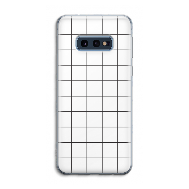 Rooster: Samsung Galaxy S10e Transparant Hoesje
