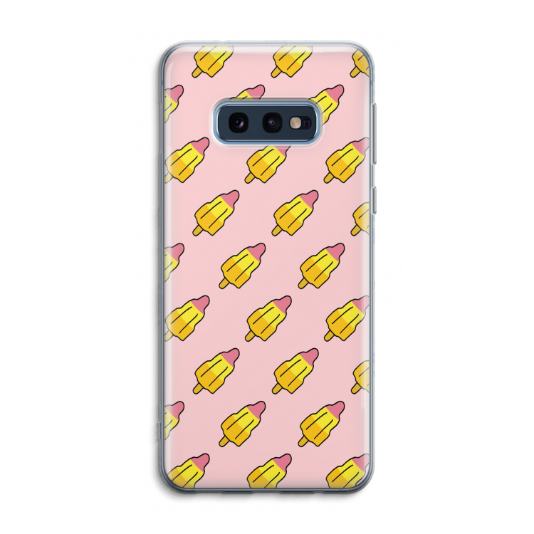 Waterijsjes: Samsung Galaxy S10e Transparant Hoesje