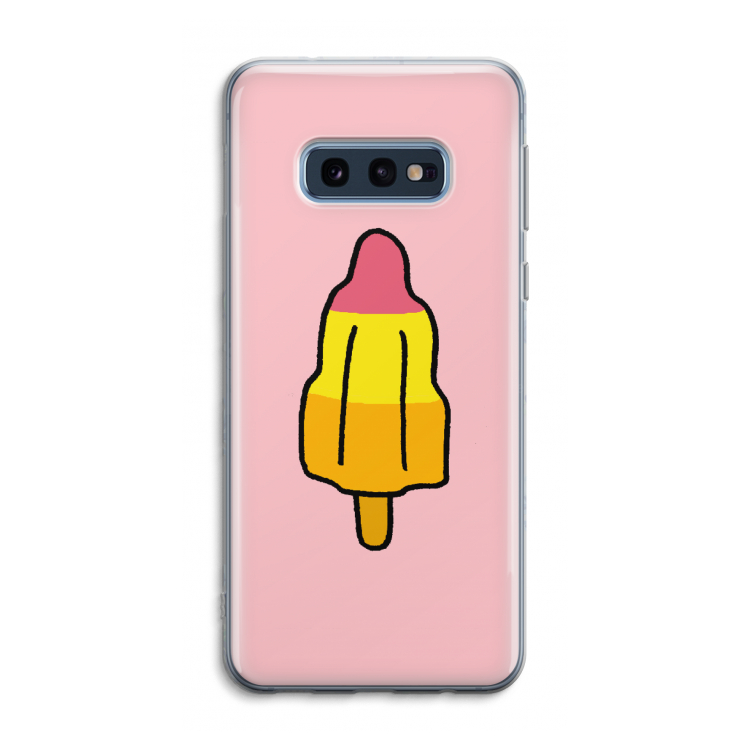 Raketijsje: Samsung Galaxy S10e Transparant Hoesje
