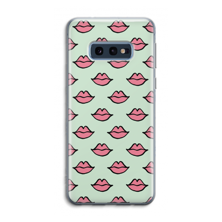 Lipjes: Samsung Galaxy S10e Transparant Hoesje