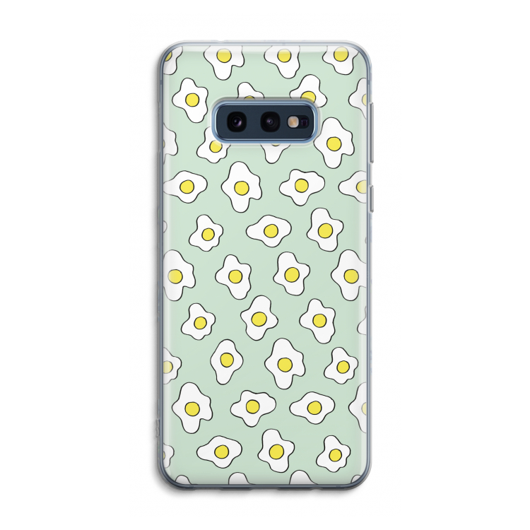 Spiegeleitjes: Samsung Galaxy S10e Transparant Hoesje