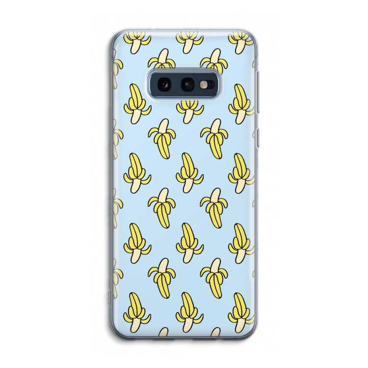 Bananas: Samsung Galaxy S10e Transparant Hoesje