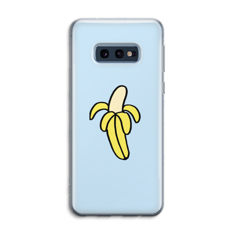 Banana: Samsung Galaxy S10e Transparant Hoesje