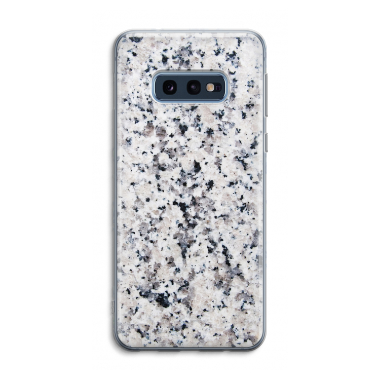 Gespikkelde marmer: Samsung Galaxy S10e Transparant Hoesje