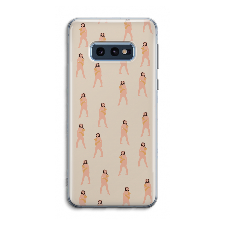 You're so golden: Samsung Galaxy S10e Transparant Hoesje