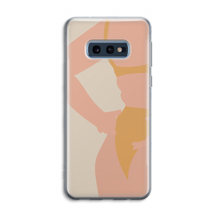Bikini body: Samsung Galaxy S10e Transparant Hoesje