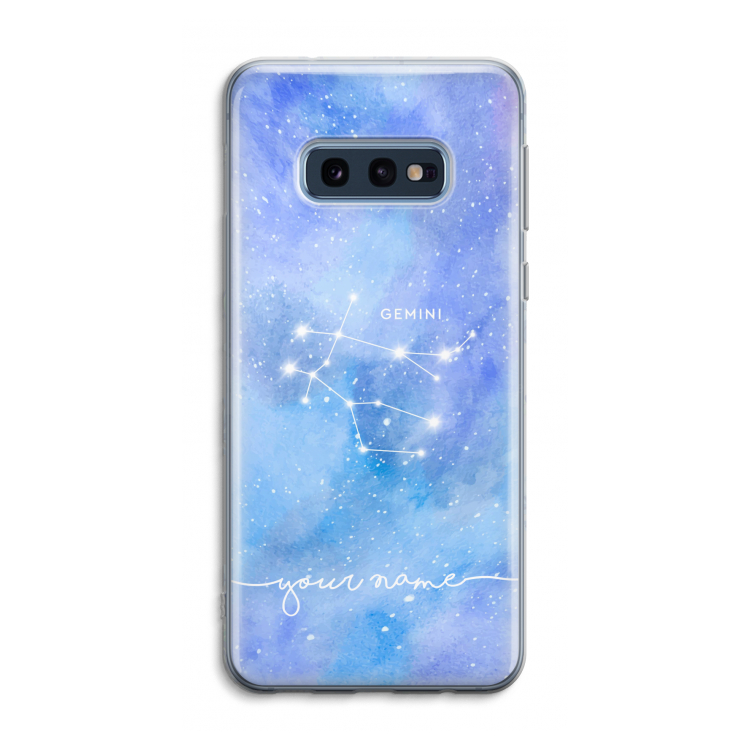 Sterrenbeeld - Licht: Samsung Galaxy S10e Transparant Hoesje