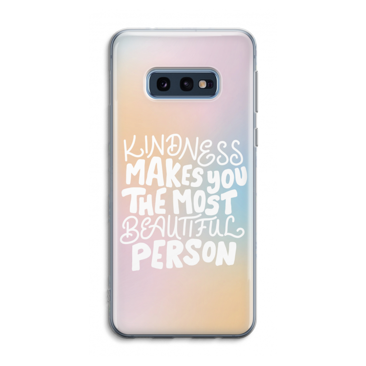 The prettiest: Samsung Galaxy S10e Transparant Hoesje