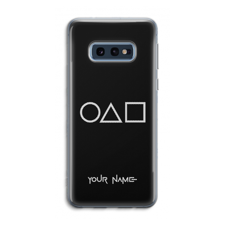 Squid Game: Samsung Galaxy S10e Transparant Hoesje