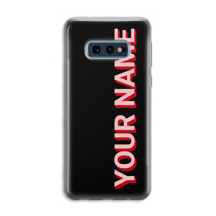 Namecase: Samsung Galaxy S10e Transparant Hoesje