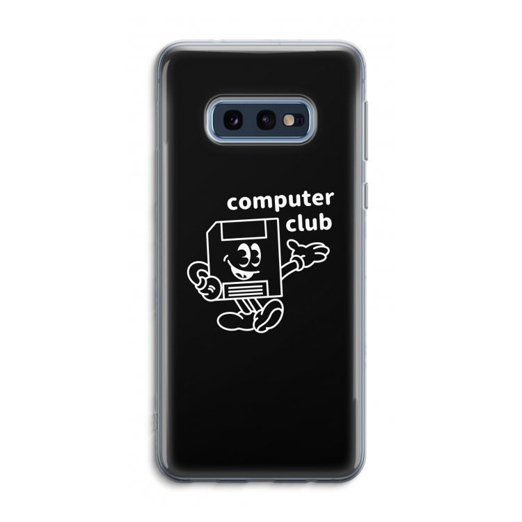 Floppyhead: Samsung Galaxy S10e Transparant Hoesje