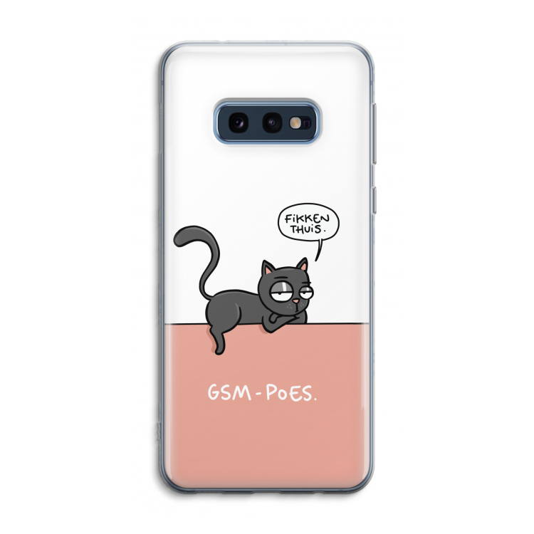 GSM poes: Samsung Galaxy S10e Transparant Hoesje