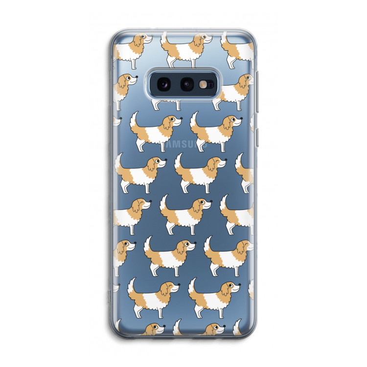 Doggy: Samsung Galaxy S10e Transparant Hoesje