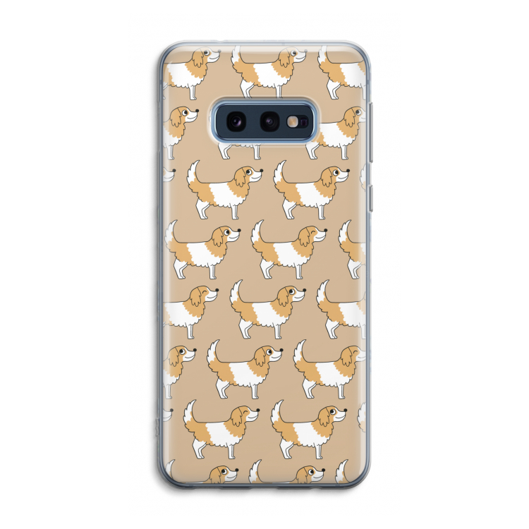 Doggy: Samsung Galaxy S10e Transparant Hoesje