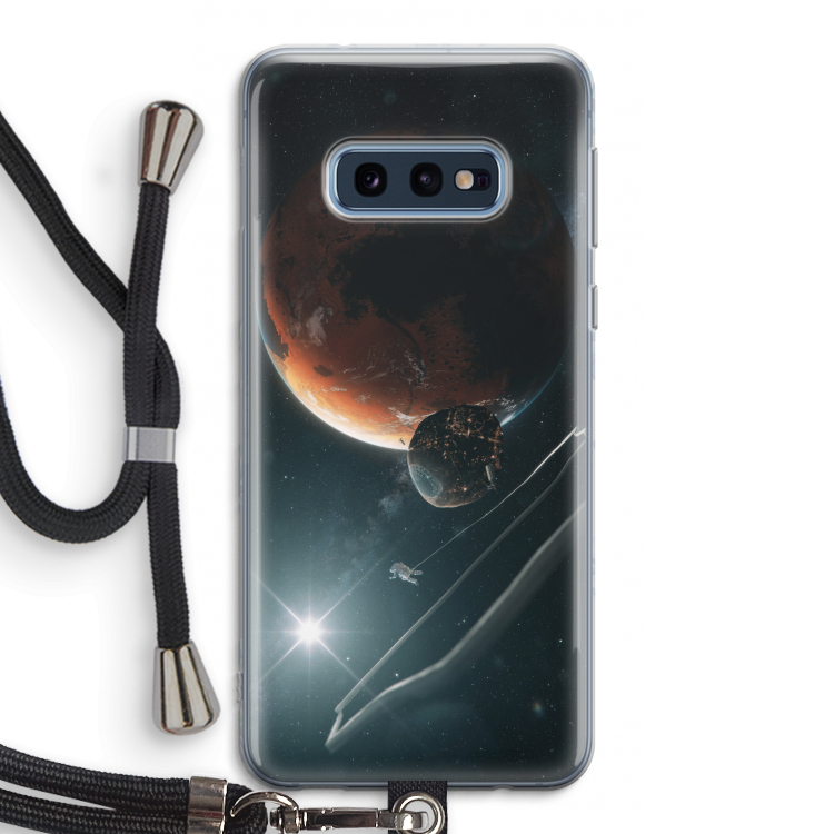 Mars Renaissance: Samsung Galaxy S10e Transparant Hoesje met koord