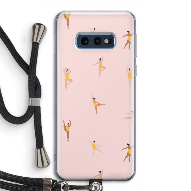 Dans #2: Samsung Galaxy S10e Transparant Hoesje met koord