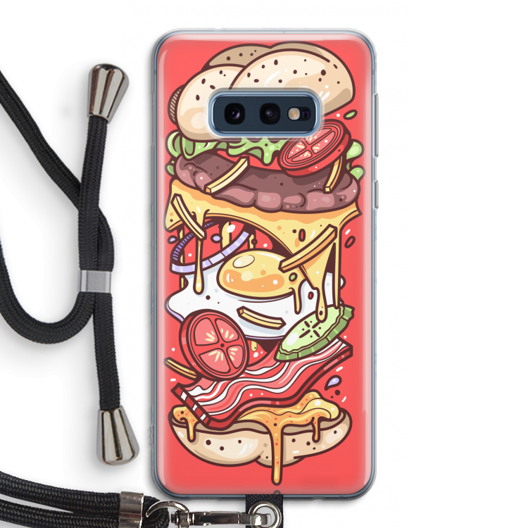 Diet Coke Please: Samsung Galaxy S10e Transparant Hoesje met koord