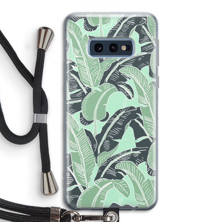 This Sh*t Is Bananas: Samsung Galaxy S10e Transparant Hoesje met koord