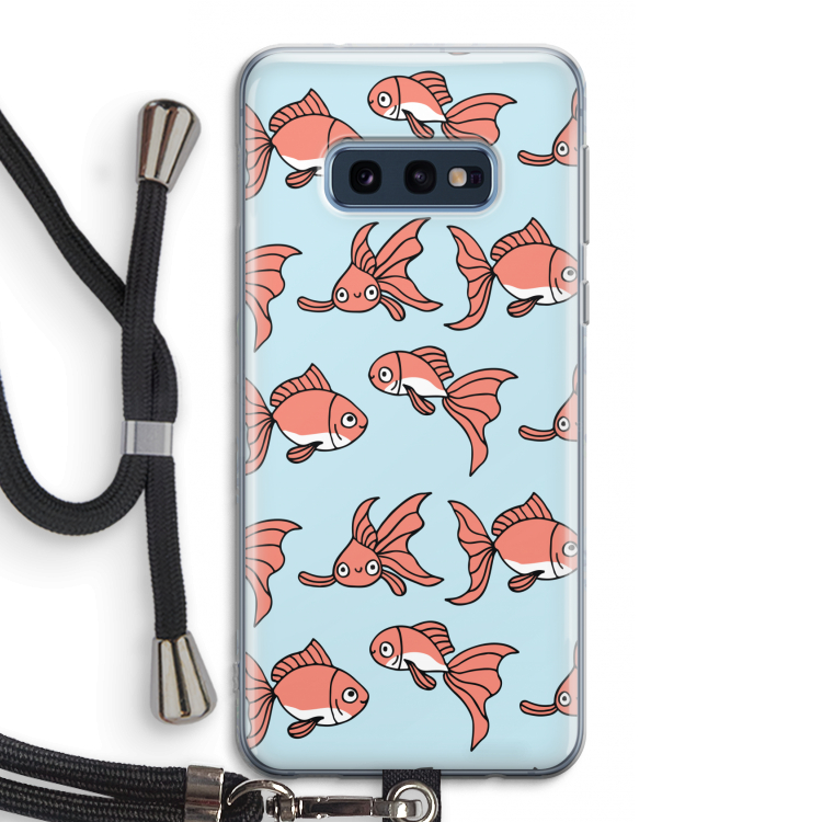 Blub: Samsung Galaxy S10e Transparant Hoesje met koord