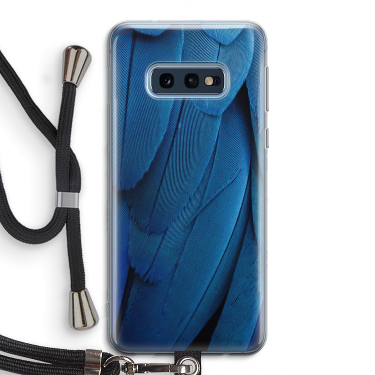 Pauw: Samsung Galaxy S10e Transparant Hoesje met koord