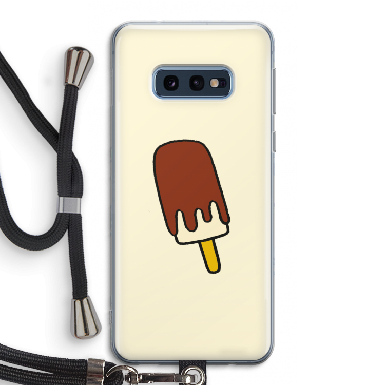 Frisco: Samsung Galaxy S10e Transparant Hoesje met koord