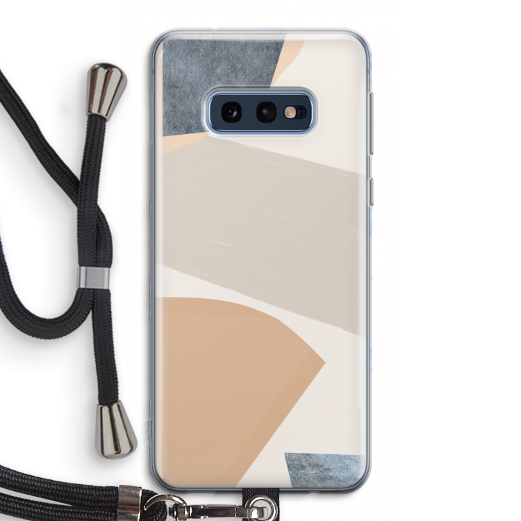 Formo: Samsung Galaxy S10e Transparant Hoesje met koord