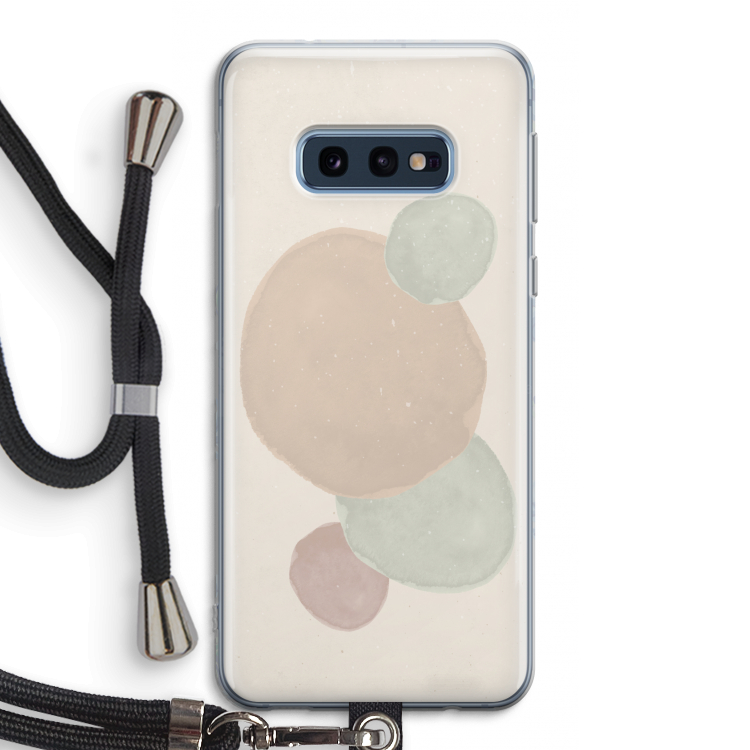 Geo #9: Samsung Galaxy S10e Transparant Hoesje met koord