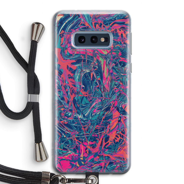 Sleeping Dreams: Samsung Galaxy S10e Transparant Hoesje met koord