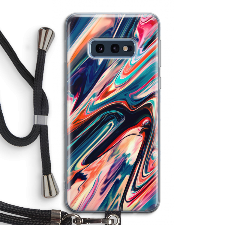 Quantum Being: Samsung Galaxy S10e Transparant Hoesje met koord