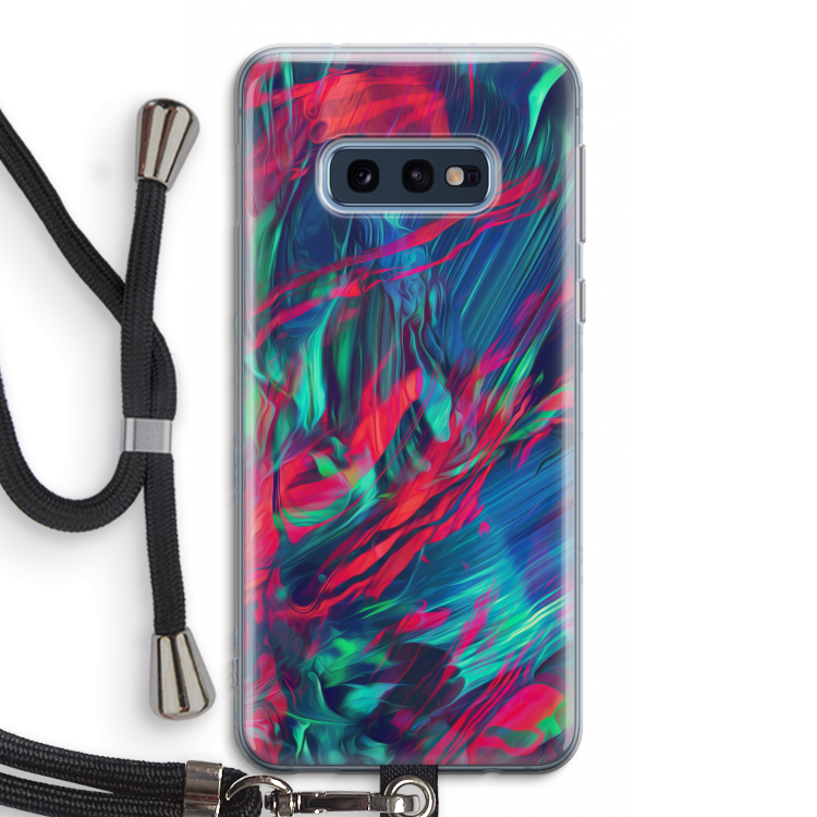 Pilgrims Of The Sea: Samsung Galaxy S10e Transparant Hoesje met koord