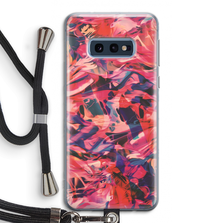 California: Samsung Galaxy S10e Transparant Hoesje met koord