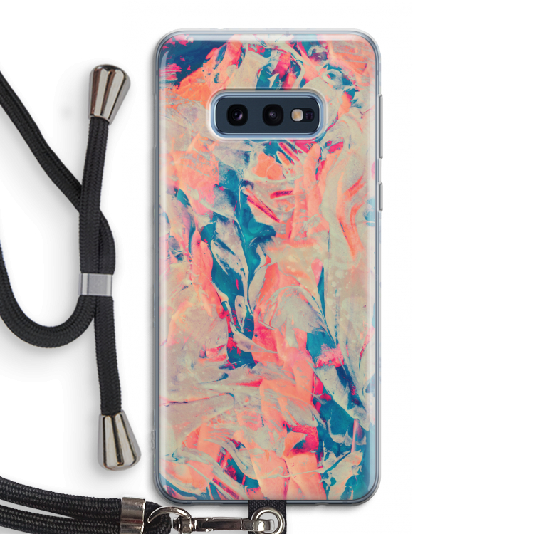 Alone: Samsung Galaxy S10e Transparant Hoesje met koord