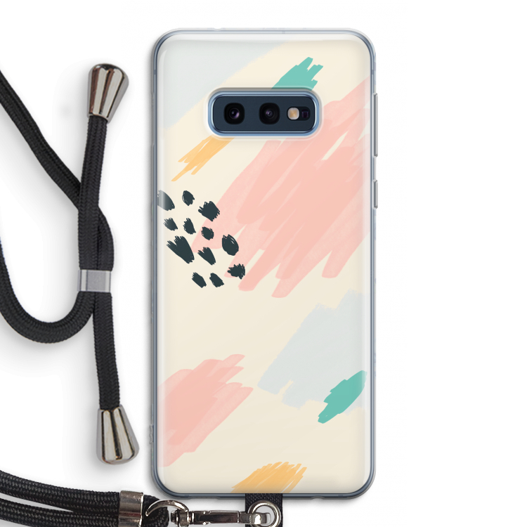 Sunday Chillings: Samsung Galaxy S10e Transparant Hoesje met koord