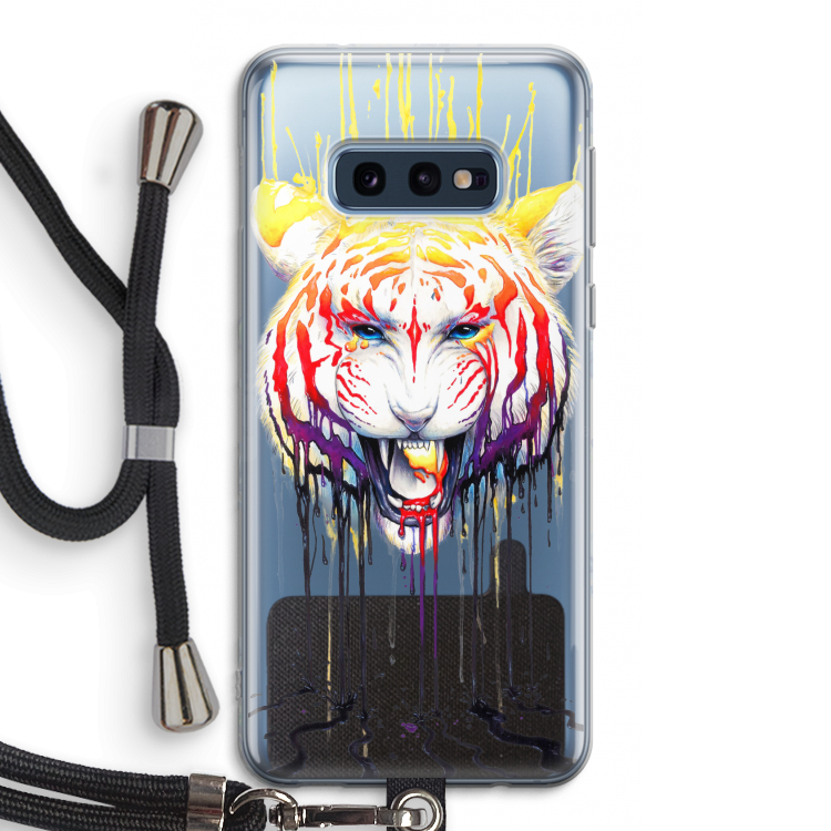 Fading: Samsung Galaxy S10e Transparant Hoesje met koord