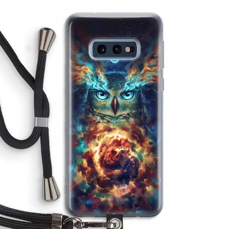 Aurowla: Samsung Galaxy S10e Transparant Hoesje met koord