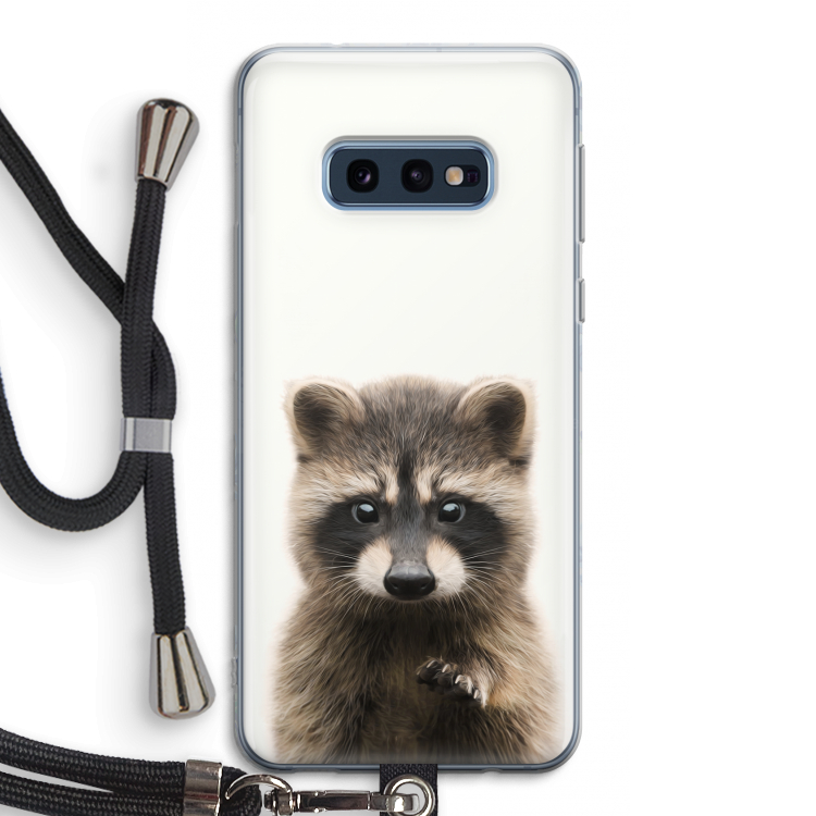 Rocco: Samsung Galaxy S10e Transparant Hoesje met koord