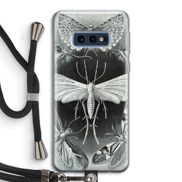 Haeckel Tineida: Samsung Galaxy S10e Transparant Hoesje met koord