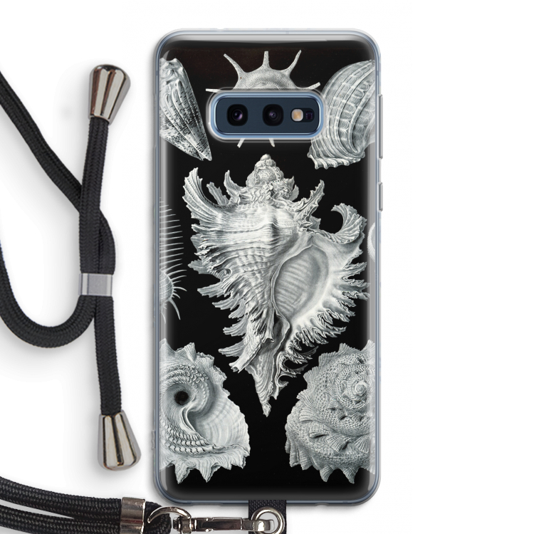 Haeckel Prosobranchia: Samsung Galaxy S10e Transparant Hoesje met koord