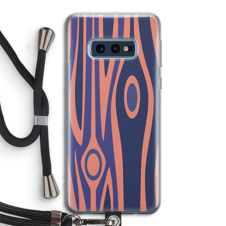 Bast A: Samsung Galaxy S10e Transparant Hoesje met koord