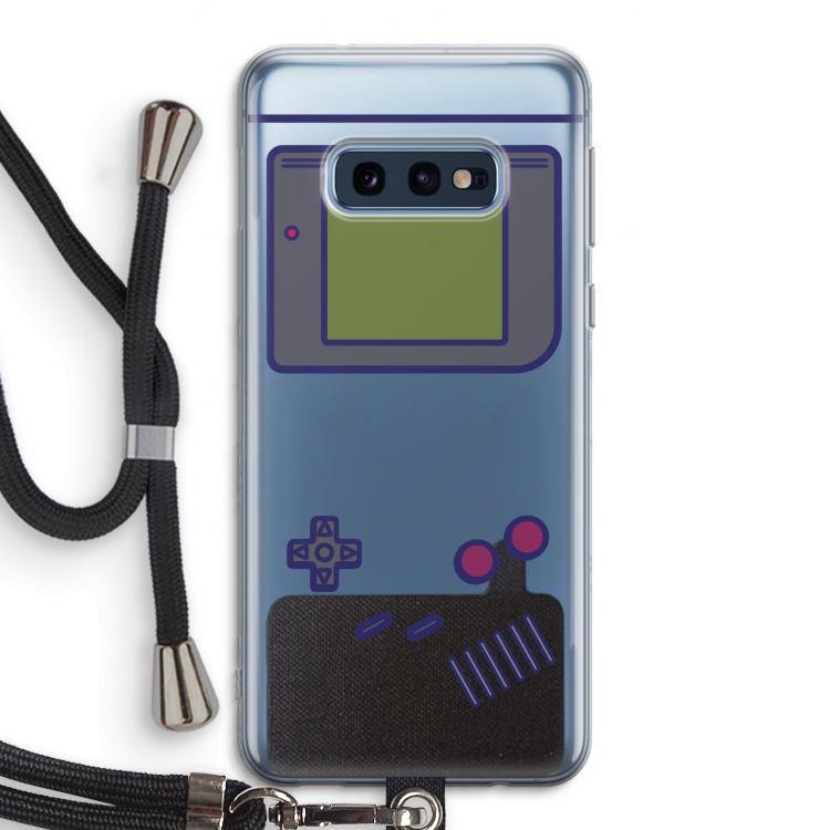 Game On: Samsung Galaxy S10e Transparant Hoesje met koord