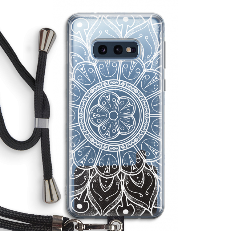 Roses Are Red: Samsung Galaxy S10e Transparant Hoesje met koord