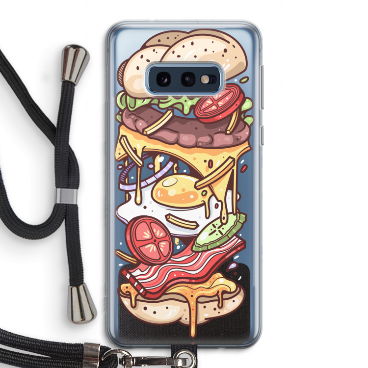 Diet Coke Please: Samsung Galaxy S10e Transparant Hoesje met koord