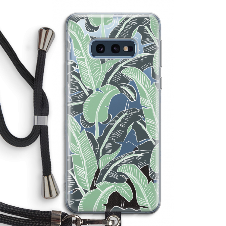 This Sh*t Is Bananas: Samsung Galaxy S10e Transparant Hoesje met koord