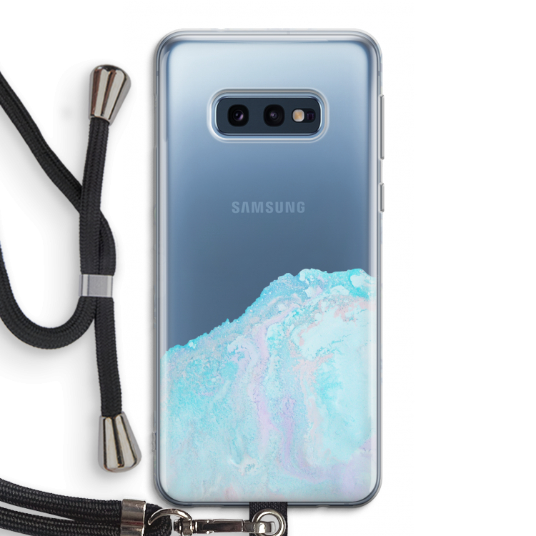 Fantasie pastel: Samsung Galaxy S10e Transparant Hoesje met koord