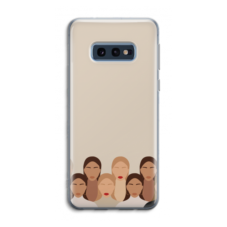 Girls girls girls: Samsung Galaxy S10e Transparant Hoesje