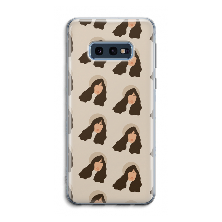 Bonjour mon amour: Samsung Galaxy S10e Transparant Hoesje
