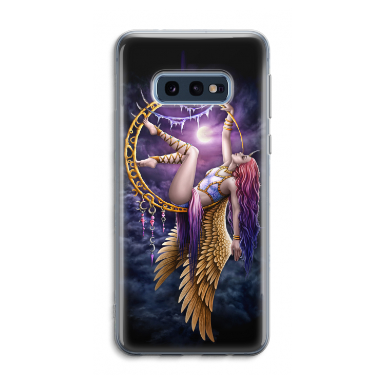 Aerial Angel: Samsung Galaxy S10e Transparant Hoesje