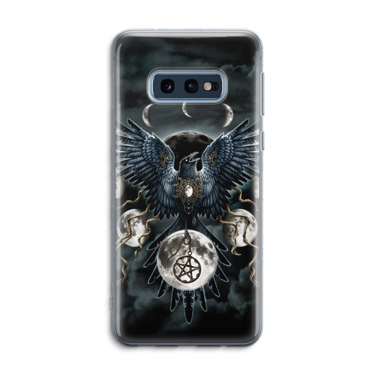 Sinister Wings: Samsung Galaxy S10e Transparant Hoesje