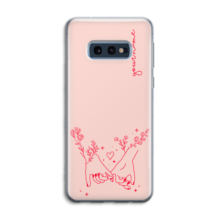 Best Friends: Samsung Galaxy S10e Transparant Hoesje
